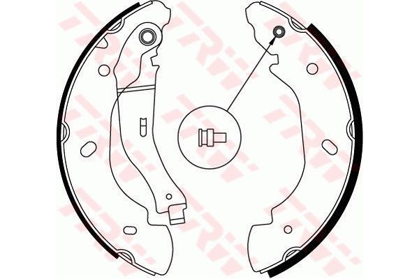 Fren Pabuçlu Balata Arka Ford Transit Kamyonet (TT9)(2006->)  PBS 4101