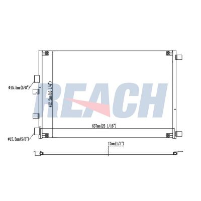 Klima Radyatörü  Renault Megane II 3 Kapı (10.2002->)  BOSCH 1 986 AD2 353