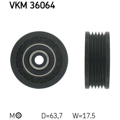 Vantilatör Kayış Gergi Rulmanı  Renault Master Kombi (01.1998->)  SKF VKM 36064