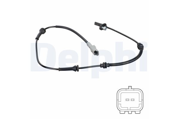 Abs Sensörü Arka Sağ veya Sol Citroen Grand C4 Picasso/Spacetourer (08.2013->)  DELPHI SS20780