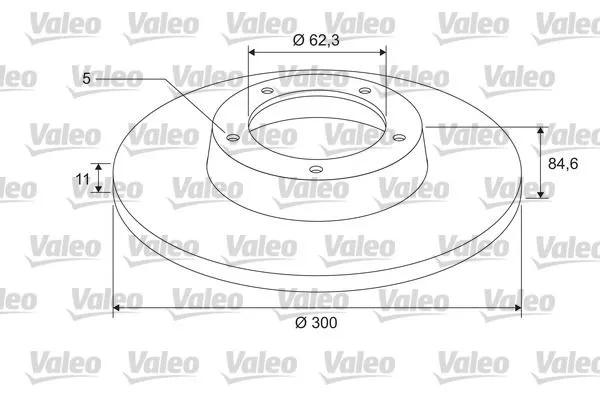 Fren Disk Ayna Arka Sağ ve Sol Renault Espace IV (JK0)(01.2002->)  VALEO 675400