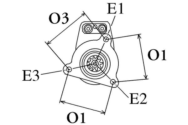 Marş Dinamosu  HC-CARGO F 032 110 210