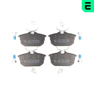 Fren Disk Balata Arka Mitsubishi Colt 3 Kapı (Z30)(2008->)  OPTIMAL BP-10208