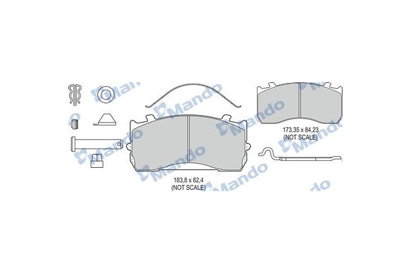 Fren Disk Balata Arka VALEO 883110