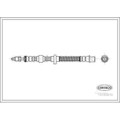 Fren Hortumu Arka Sağ CAVO C900 991A