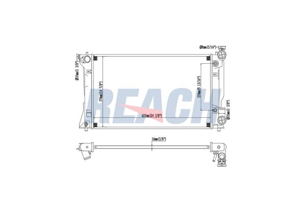 Su Radyatörü  ORİS BTO372016