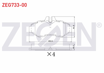 Fren Disk Balata Arka ZEGEN ZEG733-00   2D0698451B 5103557AA 05103557AA 4209720 0004209720 34202420 0034202420 44202520 0044202520 000 420 97 20 003 420 24 20 A0034202420 A 003 420 24 20 A0004209720 A 000 420 97 20 84204320 008 420 43 20 9104207500 910 420 75 00 A0084204320 A 008 420 43 20 A9104207500 A 910 420 75 00 2D0 698 451 B