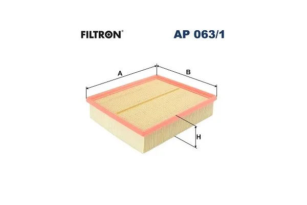 Hava Filtresi  BMW 7 Serisi (E32)(1986->)  FILTRON AP 063/1