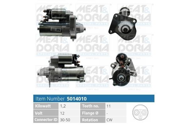 Marş Dinamosu  Mazda 5 (CW)(06.2010->)  VISTEON 3M5T11000CF