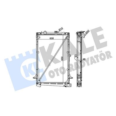 Su Radyatörü  KALE 350230