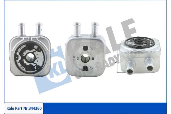 Motor Yağ Soğutucu  Audi A6 Sedan (4B2)(06.2001->)  VEKA 45-4413