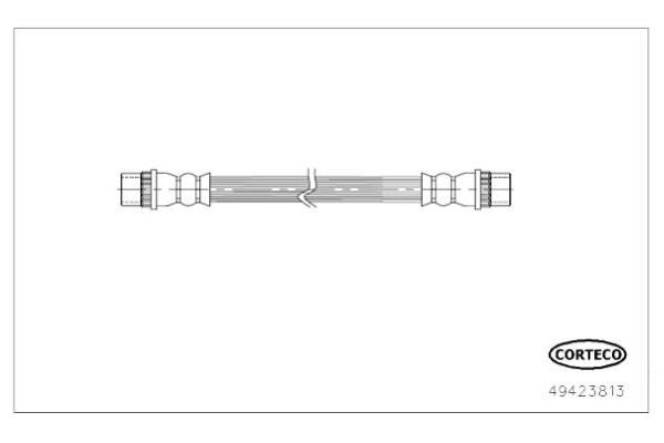 Fren Hortumu Arka Sağ veya Sol FROW 756.1112.001