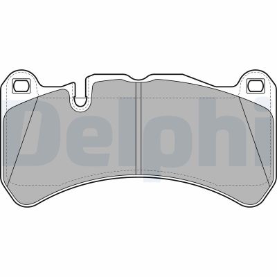 Fren Disk Balata Ön DELPHI LP2053