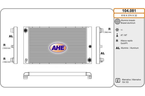 Su Radyatörü  BEHR CR 579 000P