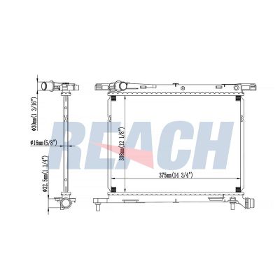Su Radyatörü  Fiat 500 (312) Limousine (01.2022->)  KRAFTVOLL 08040140