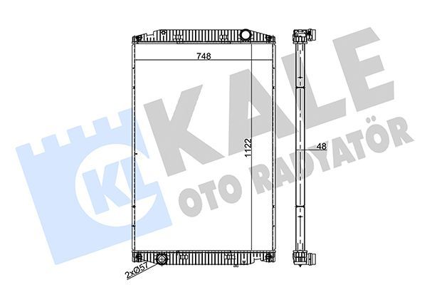 Su Radyatörü  KALE 349490