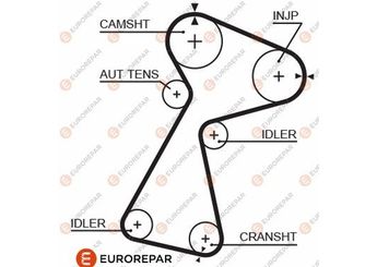 Triger Kayışı  EUROREPAR 1633131880  4402638 4404309 4416541 7700116058 9110638 9112309 93188637 7700116047 7701064326 8200036780 8200542746