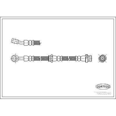 Fren Hortumu Arka Sol OSSCA BRSFH11021