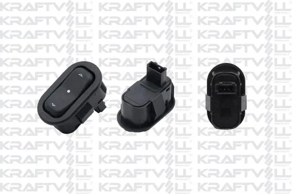 Cam Açma Düğmesi Ön Sağ Opel Astra G 4/5 Kapı (1998->)  KRAFTVOLL 04050083