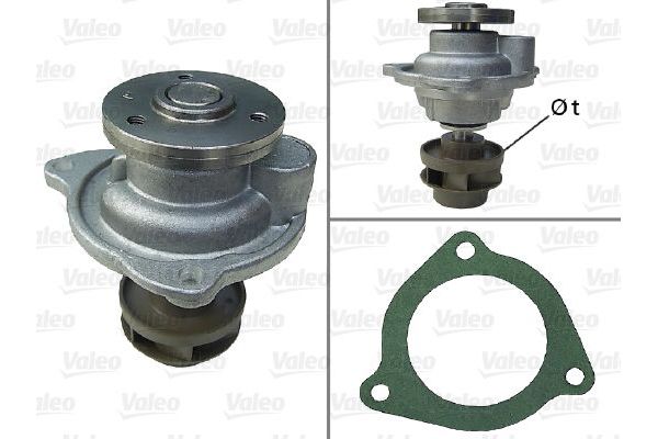 Devirdaim Su Pompası  Ford Streetka (CCS)(01.2003->)  VALEO 506809