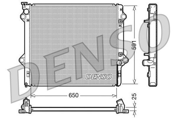 Su Radyatörü  DENSO DRM50046