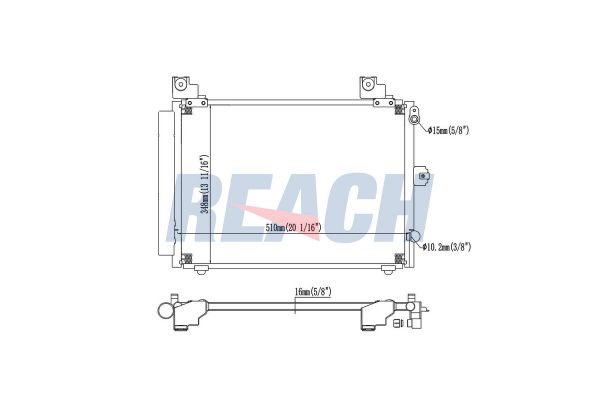 Klima Radyatörü  MGA 82357