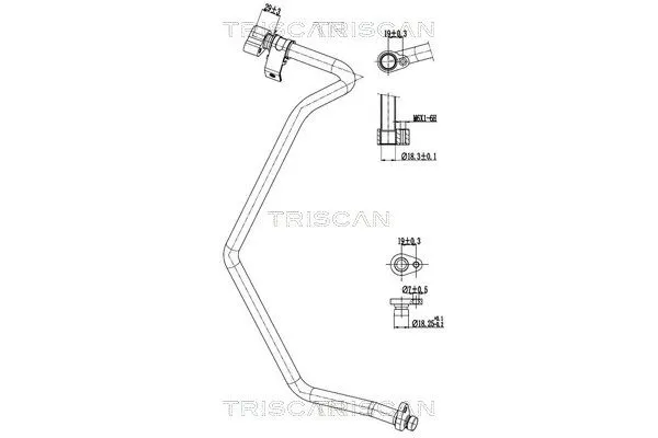 Klima Hortumu  Opel Movano B Midibüs/Otobüs (2014->)  RENAULT ORJINAL 924800018R