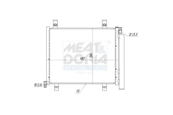 Klima Radyatörü  Seat Mii Elektrik (KE1)(09.2019->)  BSG 90-525-034