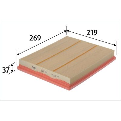 Hava Filtresi  BMW 4 Serisi Cabrio (F33)(2013->)  VALEO 585871