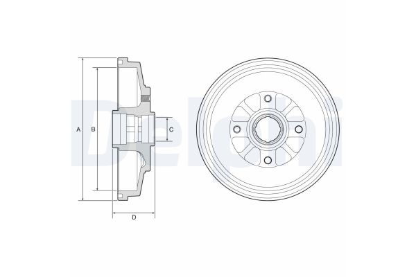 Kampana Arka Sağ veya Sol DELPHI BF577