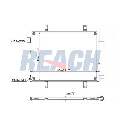 Klima Radyatörü  NISSENS 940747