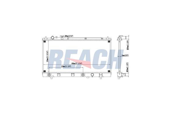 Su Radyatörü  MAHER 10543