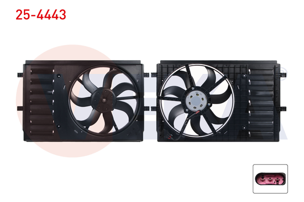 Radyatör Fan ve Motoru  VEKA 25-4443