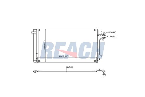Klima Radyatörü  Volkswagen T5 Transporter Kamyonet (7F)(09.2009->2015)  KRAFTVOLL 08060266