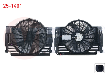 Radyatör Fan ve Motoru  VEKA 25-1401  64506908124 64546906106 64546919051 64546921381 64546921940 64548380573 64 50 6 908 124 64 54 6 919 051 64 54 6 921 381 64 54 6 921 940 64 54 8 380 573