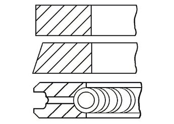 Segman (91.60MM-0.50)  GOETZE 06-288007-90  06-288007-90