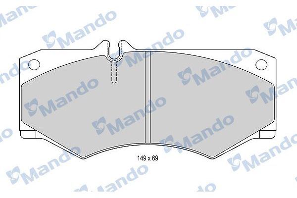 Fren Disk Balata Ön Mercedes G -Serisi Cabrio (BM 463)(01.1990->)  MANDO MBF015648