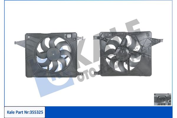 Radyatör Fan ve Motoru  MGA 83225