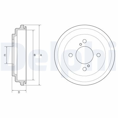 Kampana Arka Sağ veya Sol DELPHI BF646