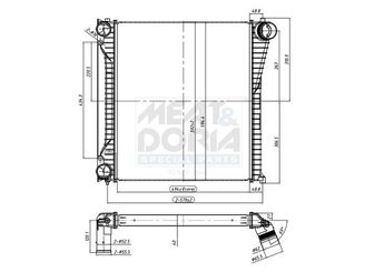 Turbo Radyatörü  NRF 30929  LR022738 30913 30929 96136 96422 LR015603