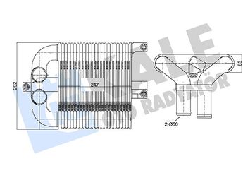 Turbo Radyatörü  VEKA 42-2200  8980886850