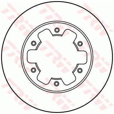 Fren Disk Ayna Ön Sağ ve Sol Nissan Pickup (D21)(09.1985->)  MGA 50632