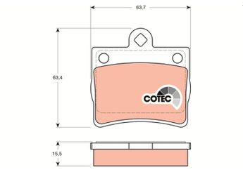 Fren Disk Balata Arka WONGA 271108  A0024205120 60578A 24205120 002 420 51 20 54201820 005 420 18 20 A 002 420 51 20 A0054201820 A 005 420 18 20