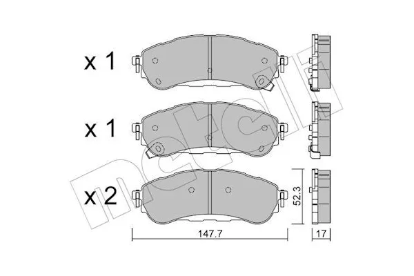 Fren Disk Balata Arka Ford Ranger (TKE)(2011->)  OTOZONE FDA3020-R