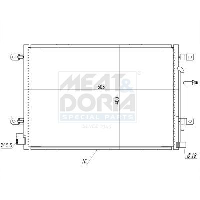 Klima Radyatörü  Audi A4 Avant (8E)(11.2004->)  BSG 11-525-004