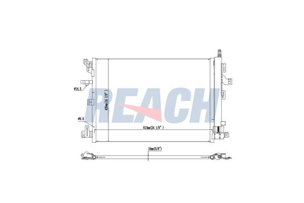 Klima Radyatörü  Volvo XC90 (07.2002->)  BSG 95-525-002