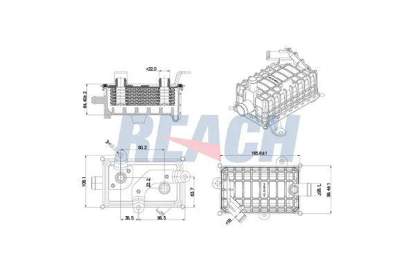 Motor Yağ Soğutucu  BMW 3 Serisi Touring (E36)(1995->)  BROM BM5088
