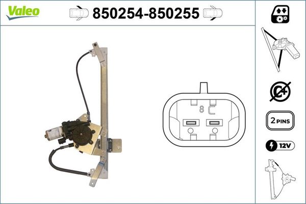 Cam Krikosu Ön Sol VALEO 850254