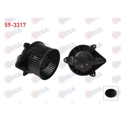 Kalorifer Motoru  Peugeot 406 Coupe (S1/S2)(07.1997->)  VEKA 59-3317