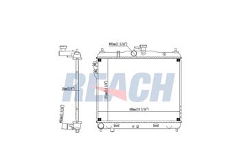 Su Radyatörü  RADISEN RR 67495  253101C100 253101C106 253101C000